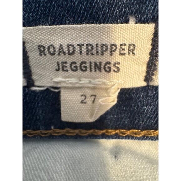 Madewell Roadtripper Jeggings Size 27 Cotton/Polyester Blend Blue Denim - Picture 5 of 15